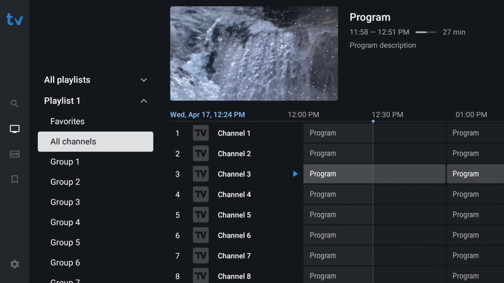 iptv aplikácie pre android tv